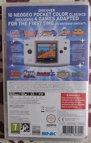 Neogeo Pocket Color Selection Vol 1 (Nintendo Switch) : Amazon.co